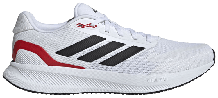Adidas Runfalcon 5 White Black Scarlet