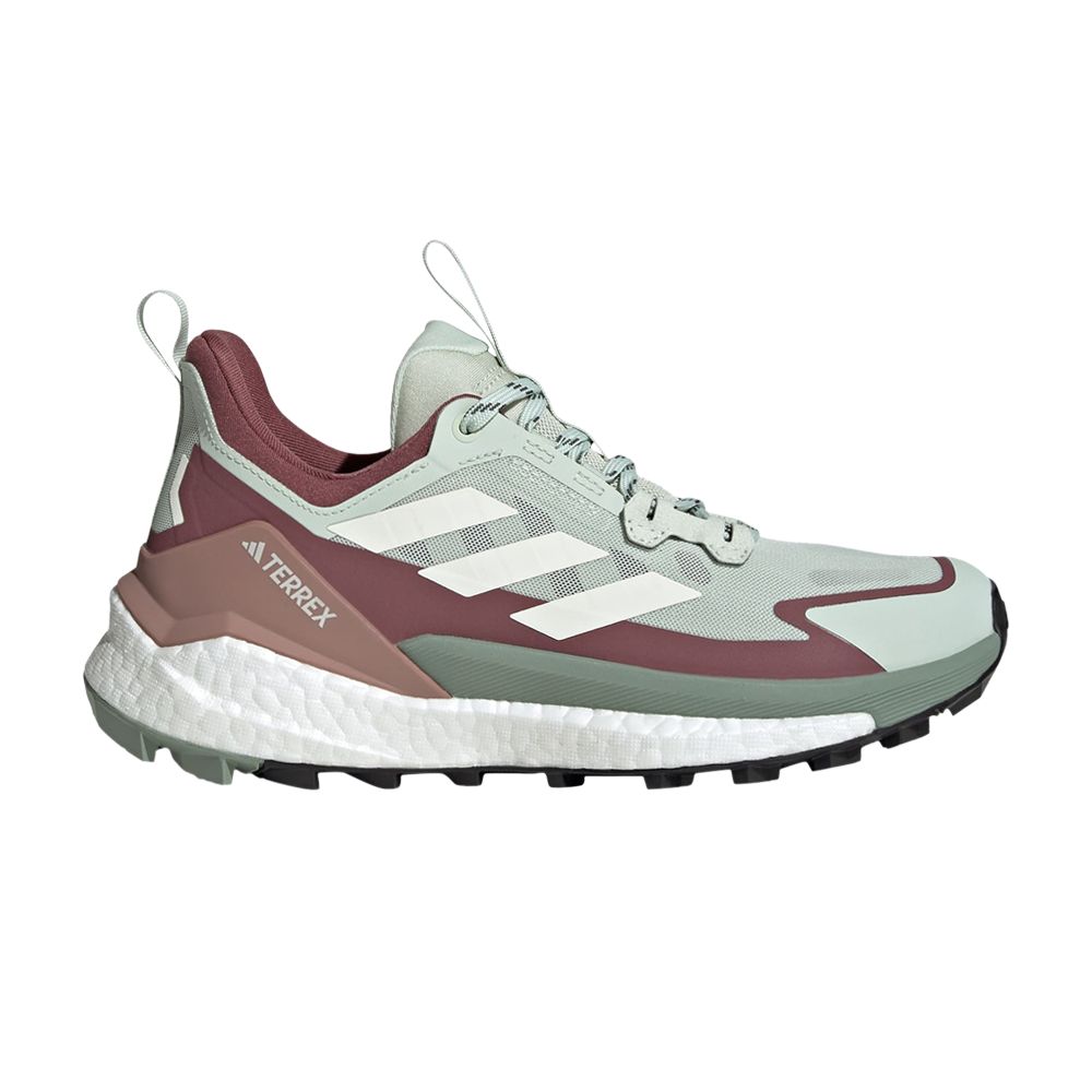 adidas Wmns Terrex Free Hiker 2.0 Low 'Linen Green Burgundy' | Women's Size 6 - IH3745