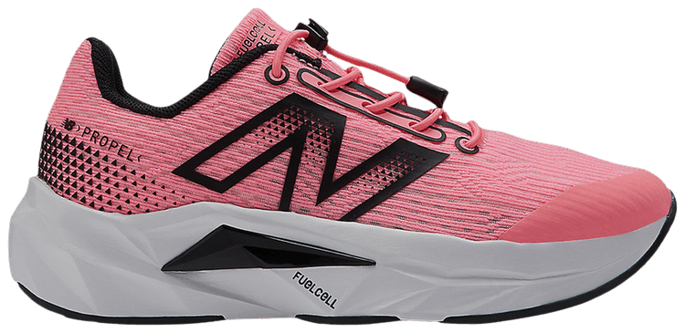 New Balance FuelCell Propel v5 Bungee Lace Little Kid Ultra Pink Black