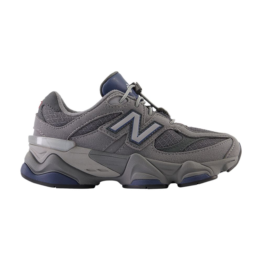 Click to view more detailed imagery on our partner's website Pre-owned New Balance 9060 Little Kid Wide 'castlerock' | Grey | Kid's Size 3 In Gray