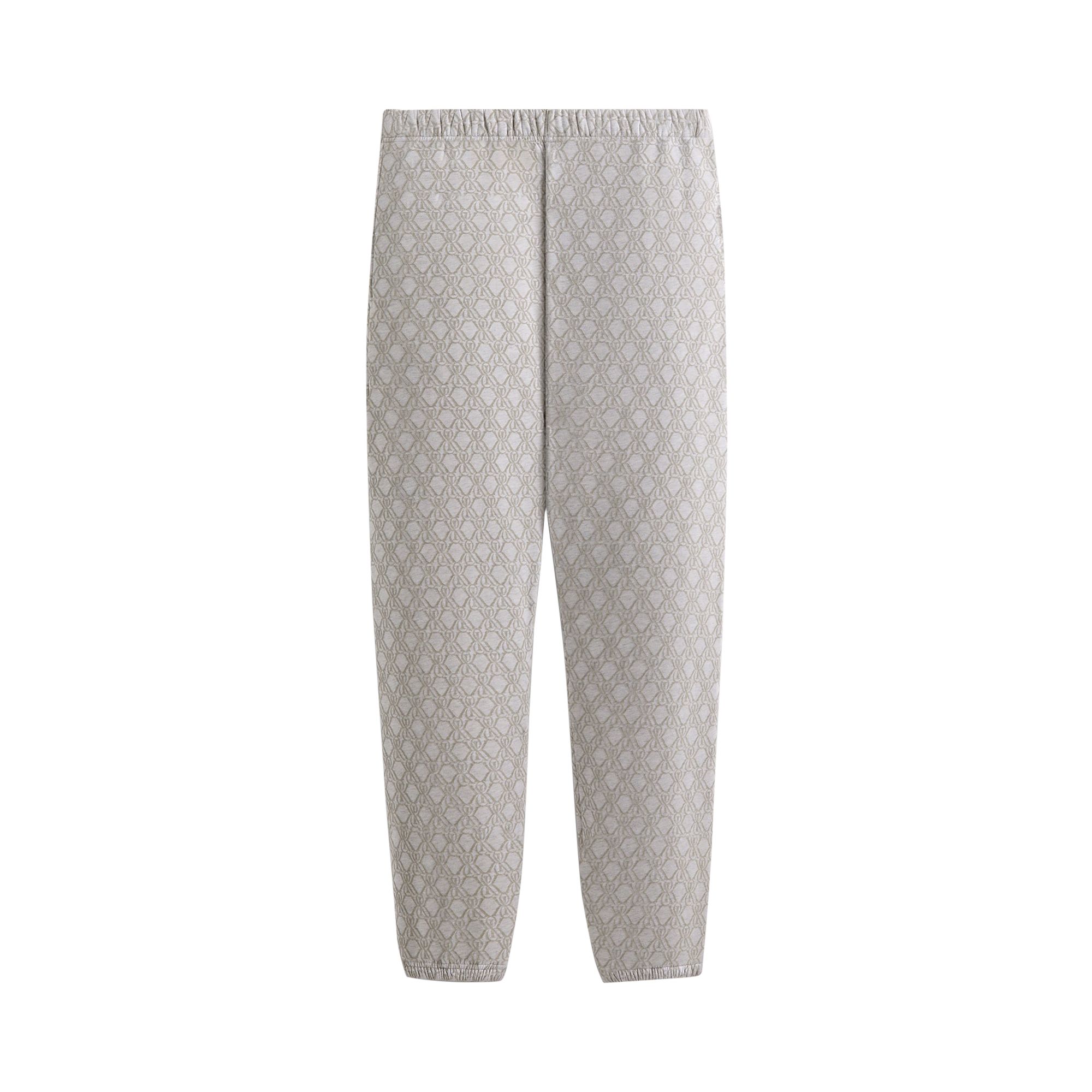 Pre-owned Kith Bonded Fleece Nelson Sweatpant 'light Heather Grey' | Men's Size M In Gray