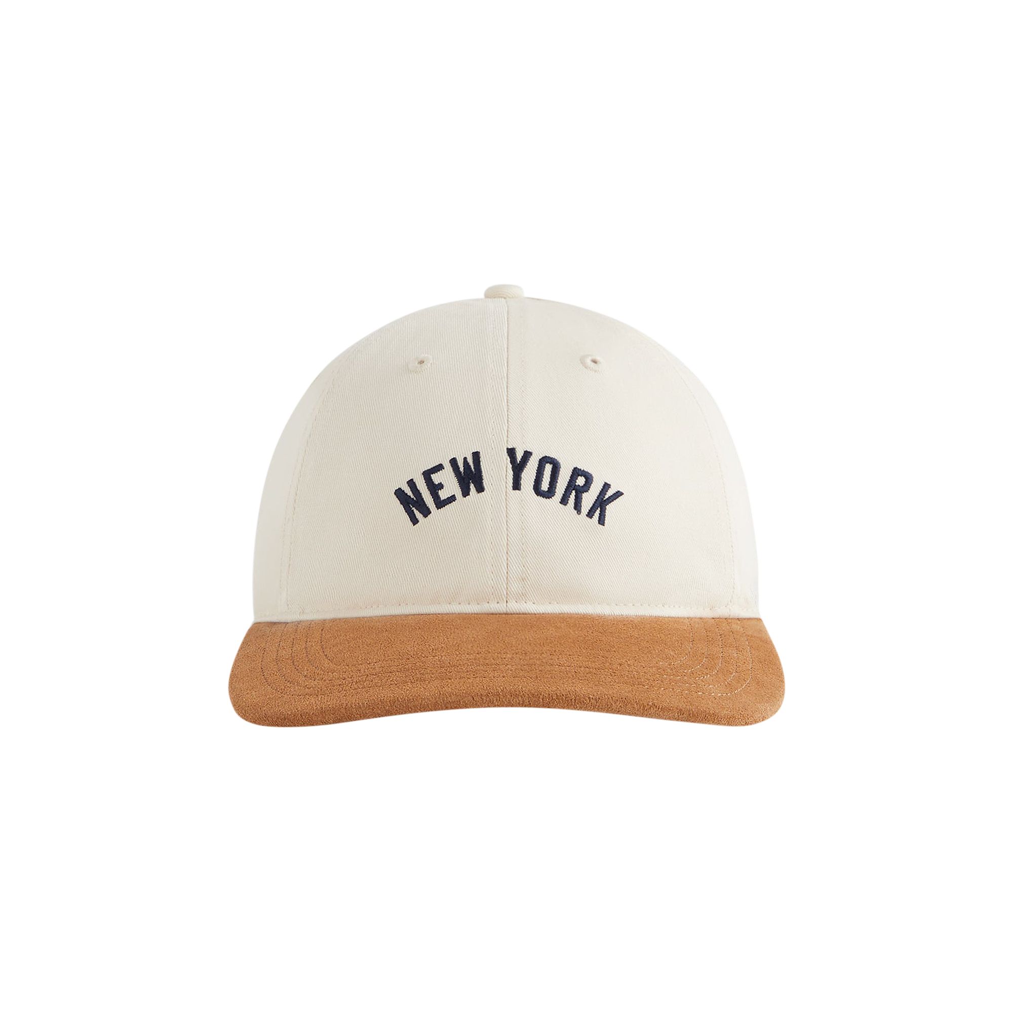 Pre-owned Kith For '47 Suede Brim Cap 'muslin' | Cream | Men's Size Onesize