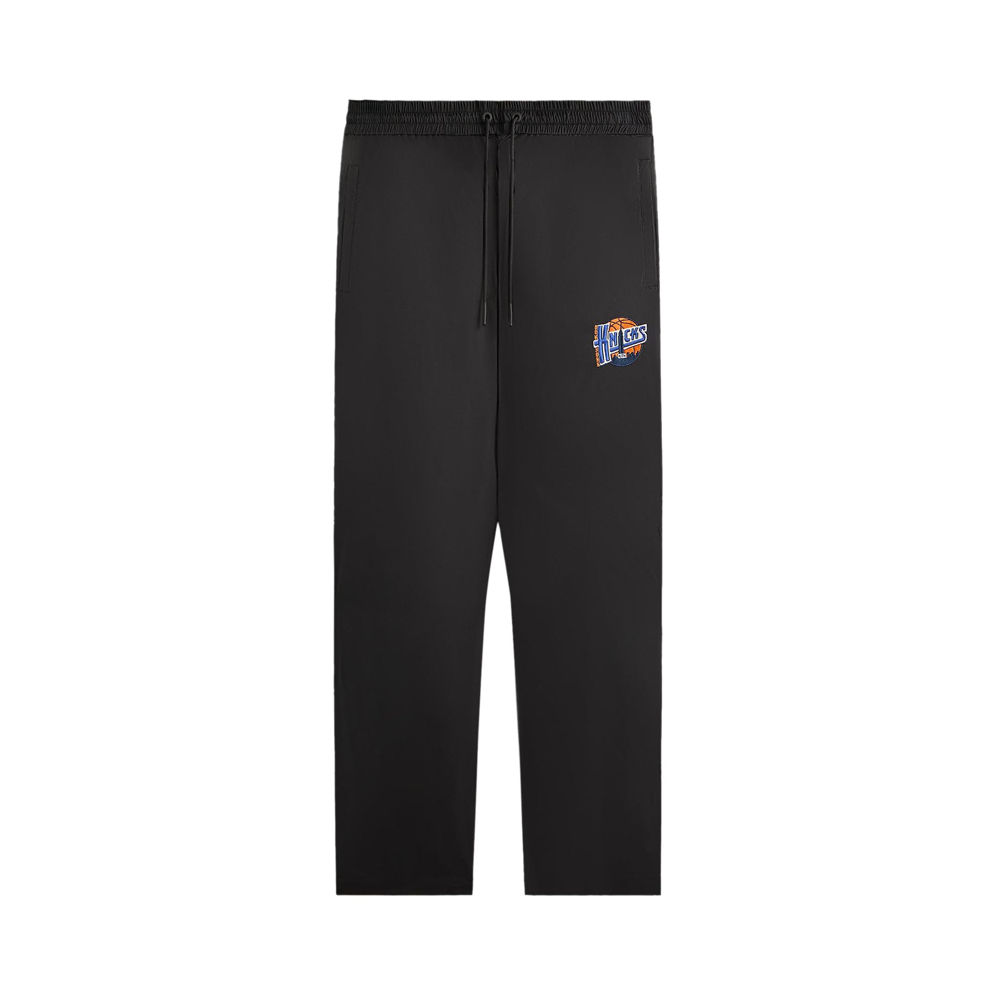 Pre-owned Kith For The New York Knicks Ball Nylon Wide Leg Pant 'black' | Men's Size S