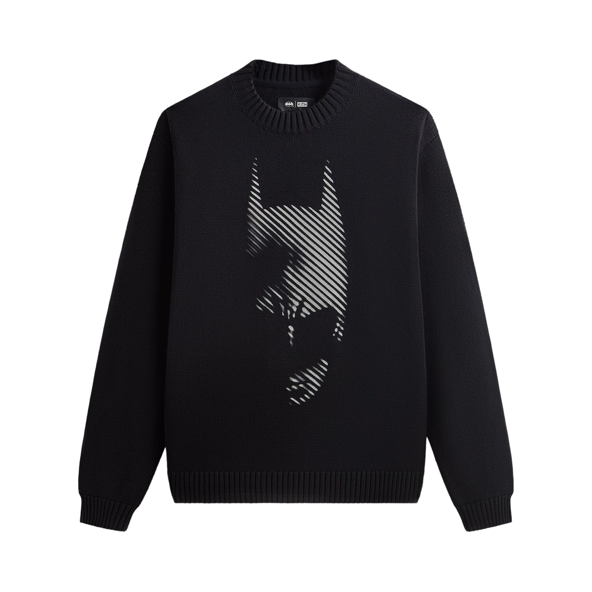 Pre-owned Kith X Batman Lewis Sweater 'black' | Men's Size Xxl
