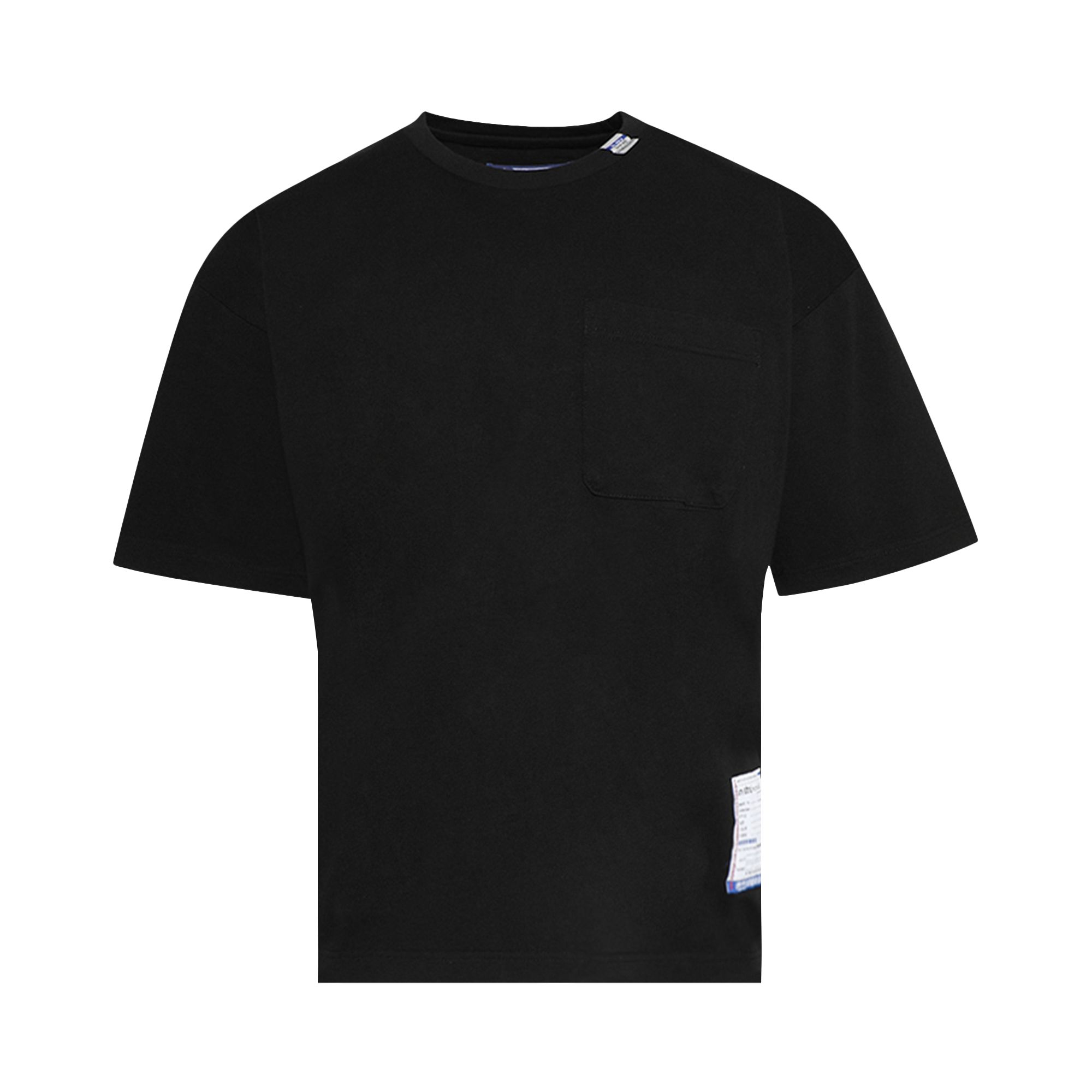 Pre-owned Miharayasuhiro Maison Mihara Yasuhiro Heavy Weight Jersey Pocket Short-sleeve Tee 'black' | Men's Size 50