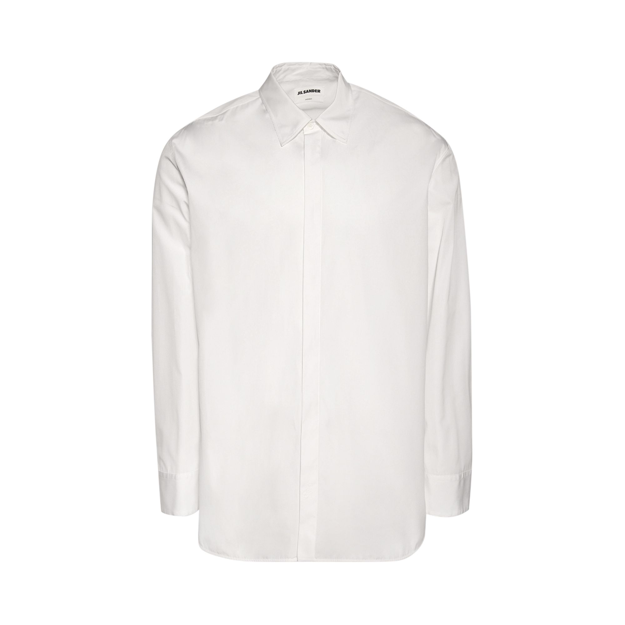 Pre-owned Jil Sander Monday Am Shirt 'optic White' | Men's Size 44