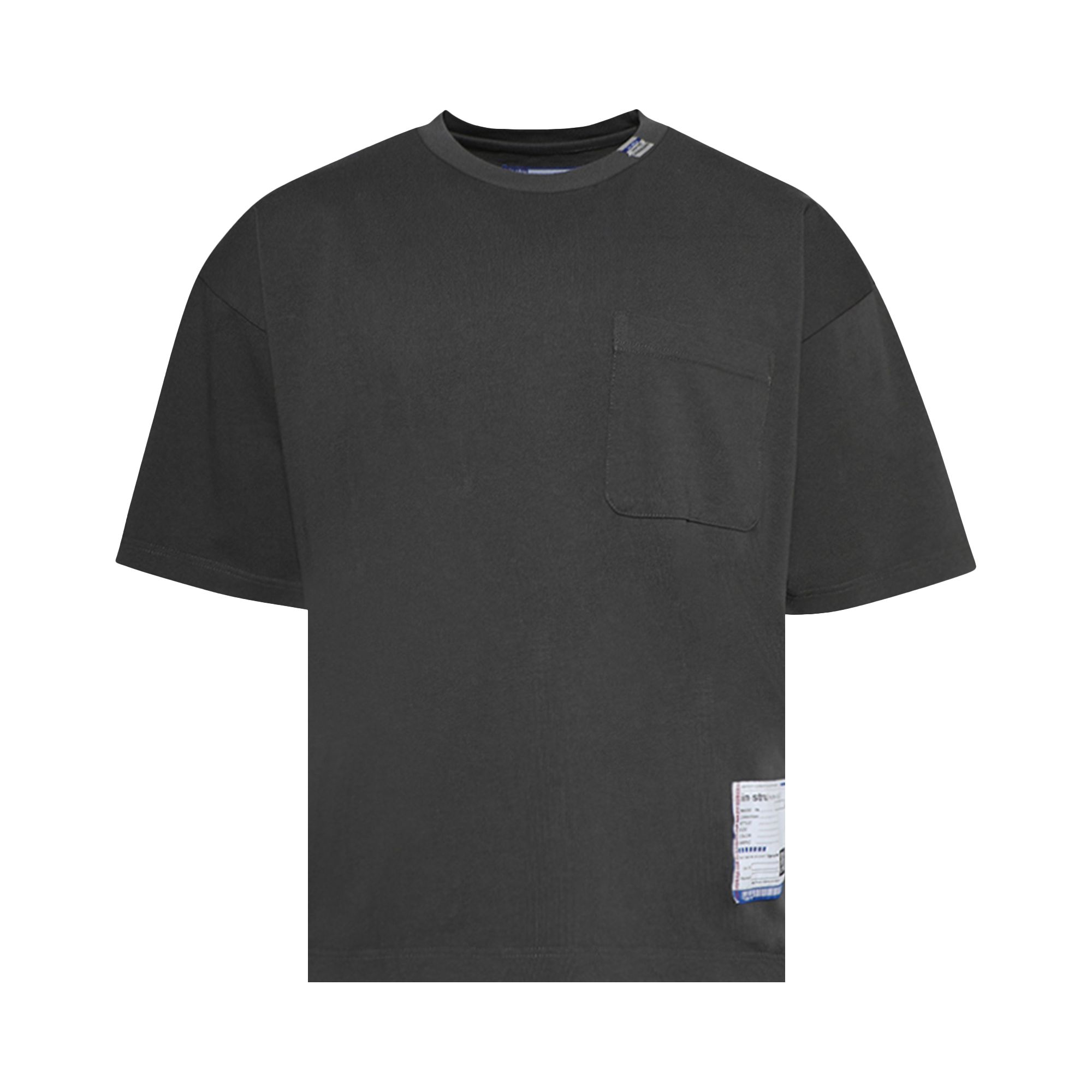 Pre-owned Miharayasuhiro Maison Mihara Yasuhiro Heavy Weight Jersey Pocket Short-sleeve Tee 'dark Grey' | Men's Size 48