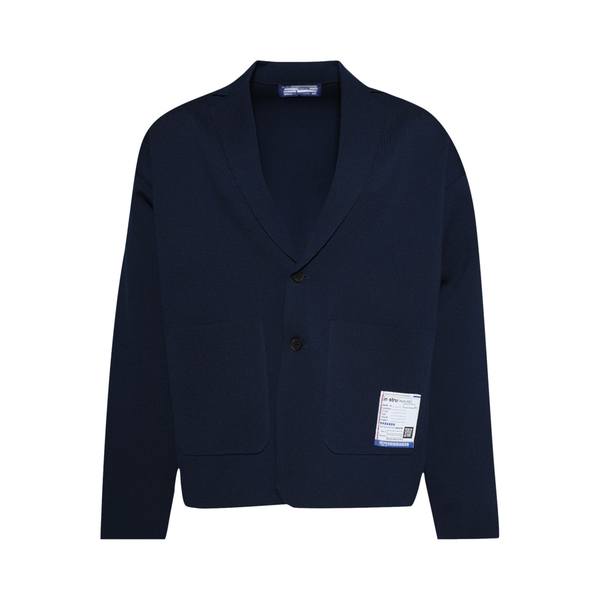 Pre-owned Miharayasuhiro Maison Mihara Yasuhiro Milan Rib Jacket 'navy' | Blue | Men's Size 52