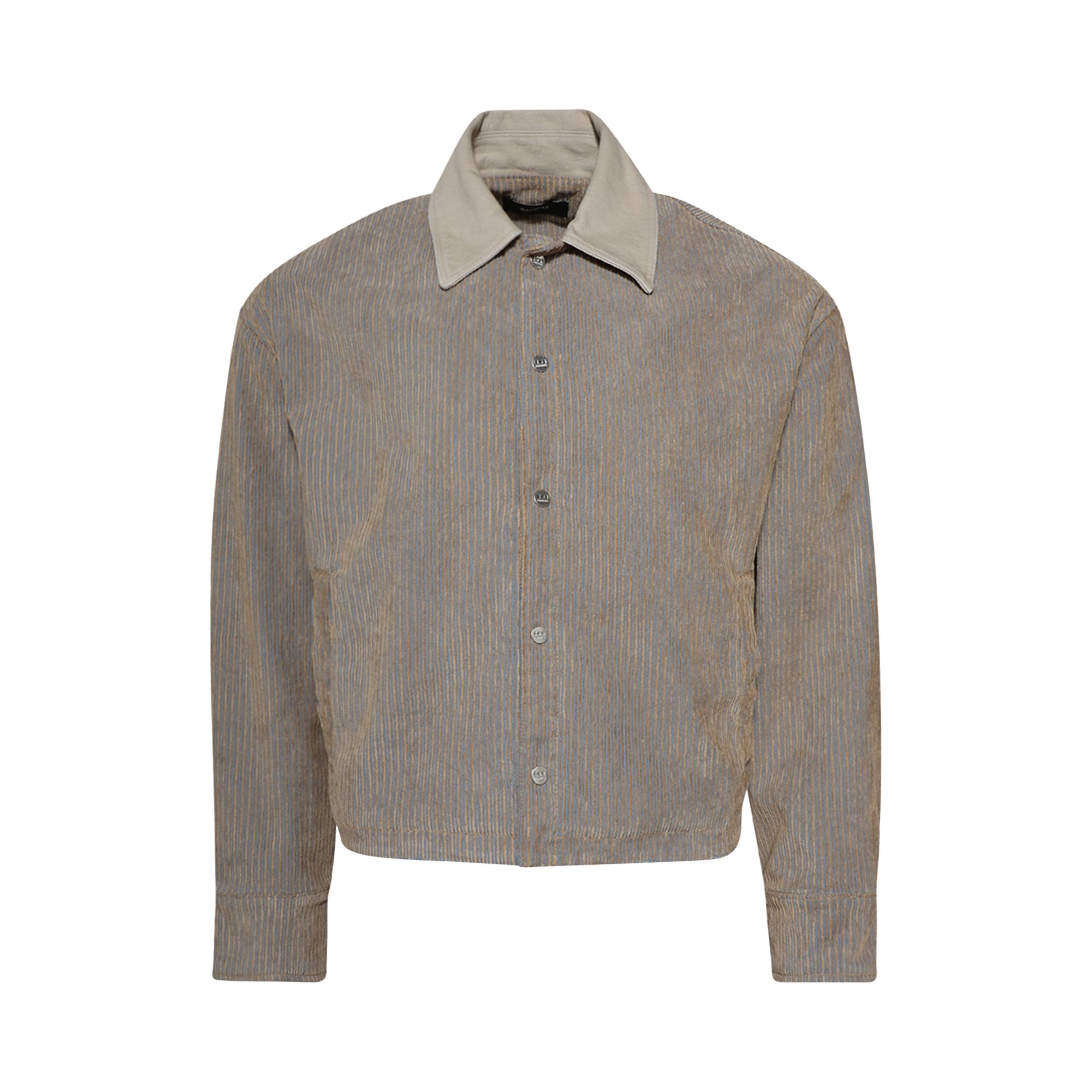 Pre-owned Nahmias Corduroy Box Jacket 'beige Wash' | Tan | Men's Size Xxl In Brown