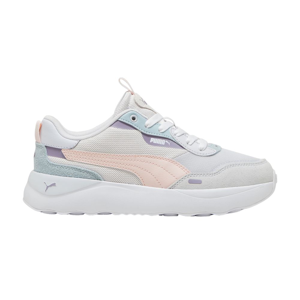Puma Runtamed Platform 'Feather Grey Future Pink' | Men's Size 8 - 392324-17
