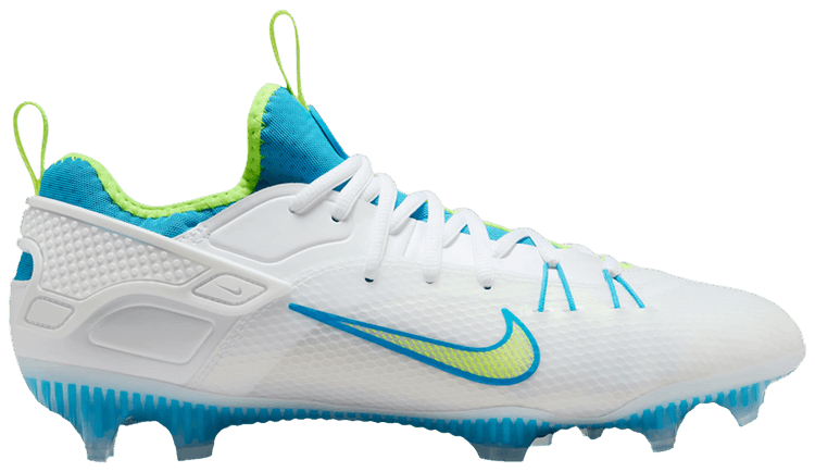 Nike Huarache 9 Elite Low LAX SE Vivid Blue Volt