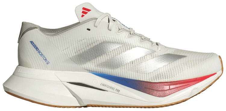 Buy Wmns Adizero Boston 12 'White Matte Silver Pure Ruby