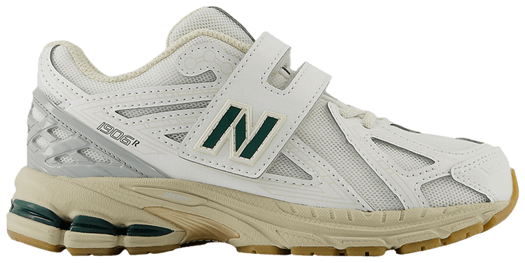 New Balance 1906R Hook  Loop Little Kid Wide White Green
