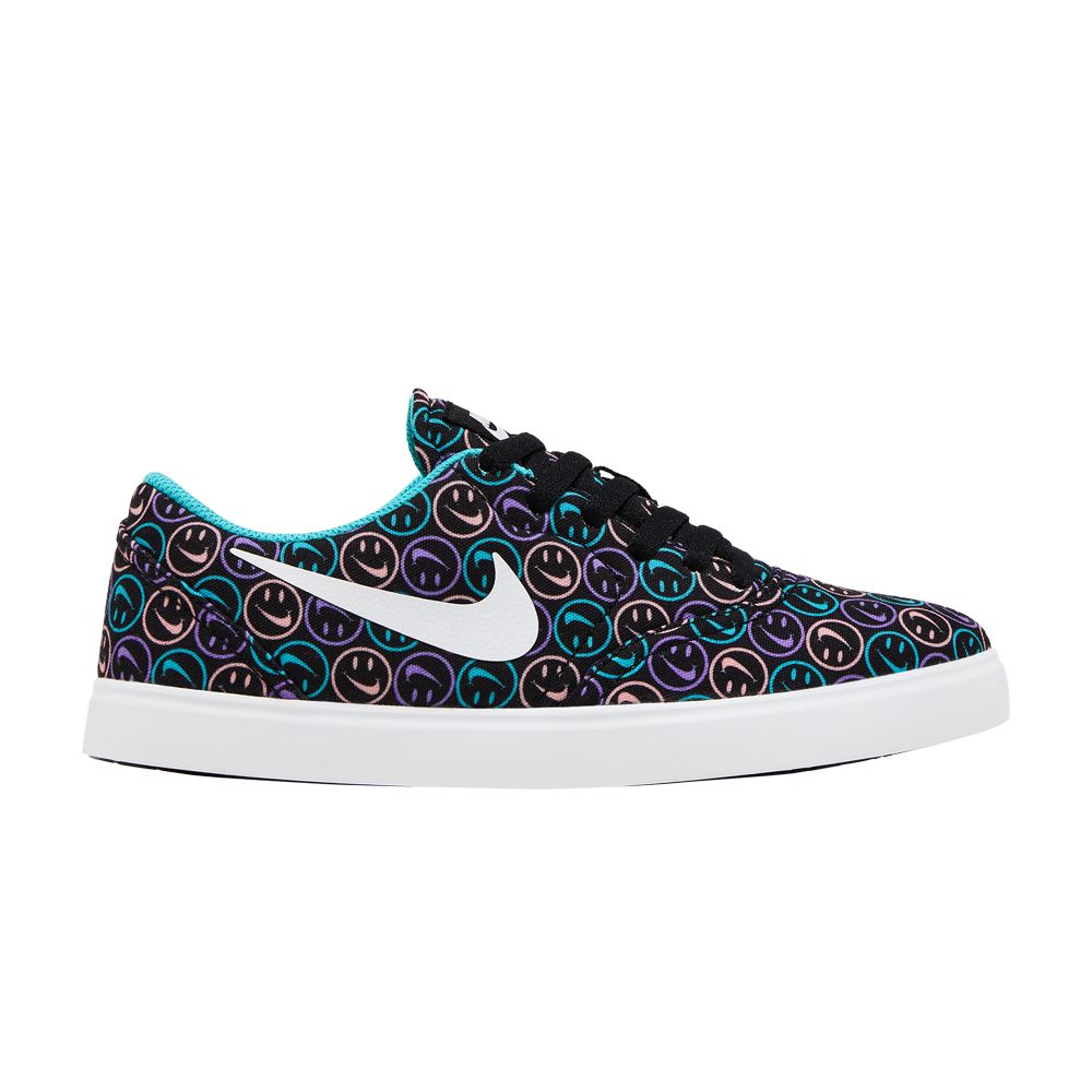 Pre-owned Nike Check Canvas Sb Gs 'have A Day' | Black | Kid's Size 7