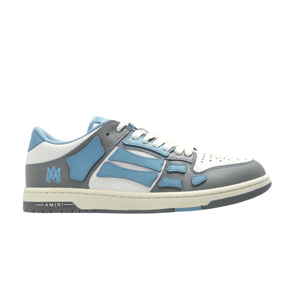 Pre-owned Amiri Skel Top Low 'varsity - Ocean Sky' | Blue | Men's Size 47
