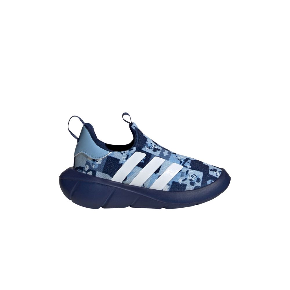 Pre-owned Adidas Originals Adidas Disney X Monofit Slip-on I 'mickey Mouse' | Blue | Infant Size 6