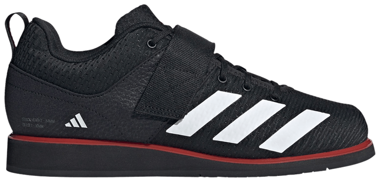 Adidas Powerlift 5 Black White Pure Ruby