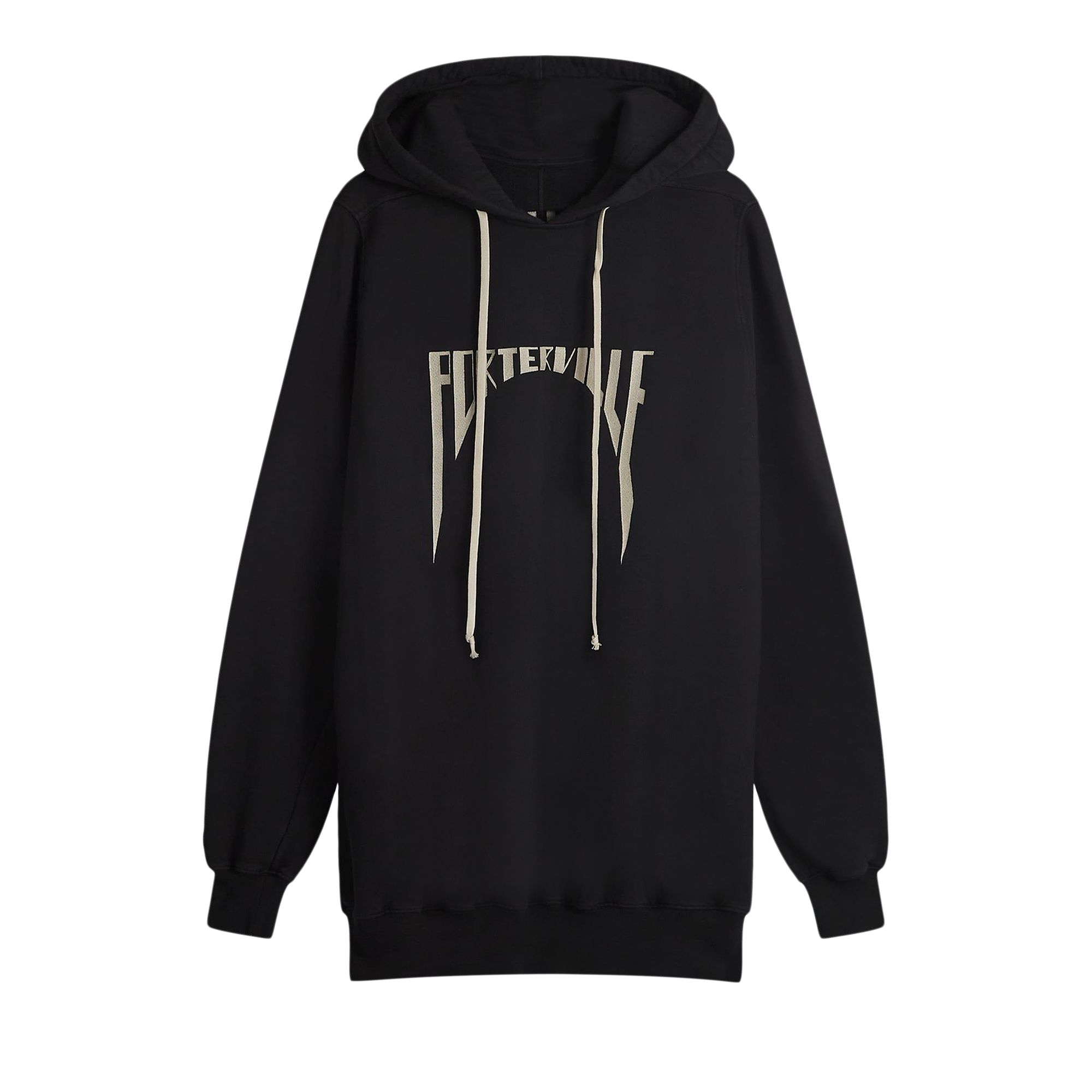 Pre-owned Rick Owens Porterville Hoodie 'black/pearl' | Men's Size L
