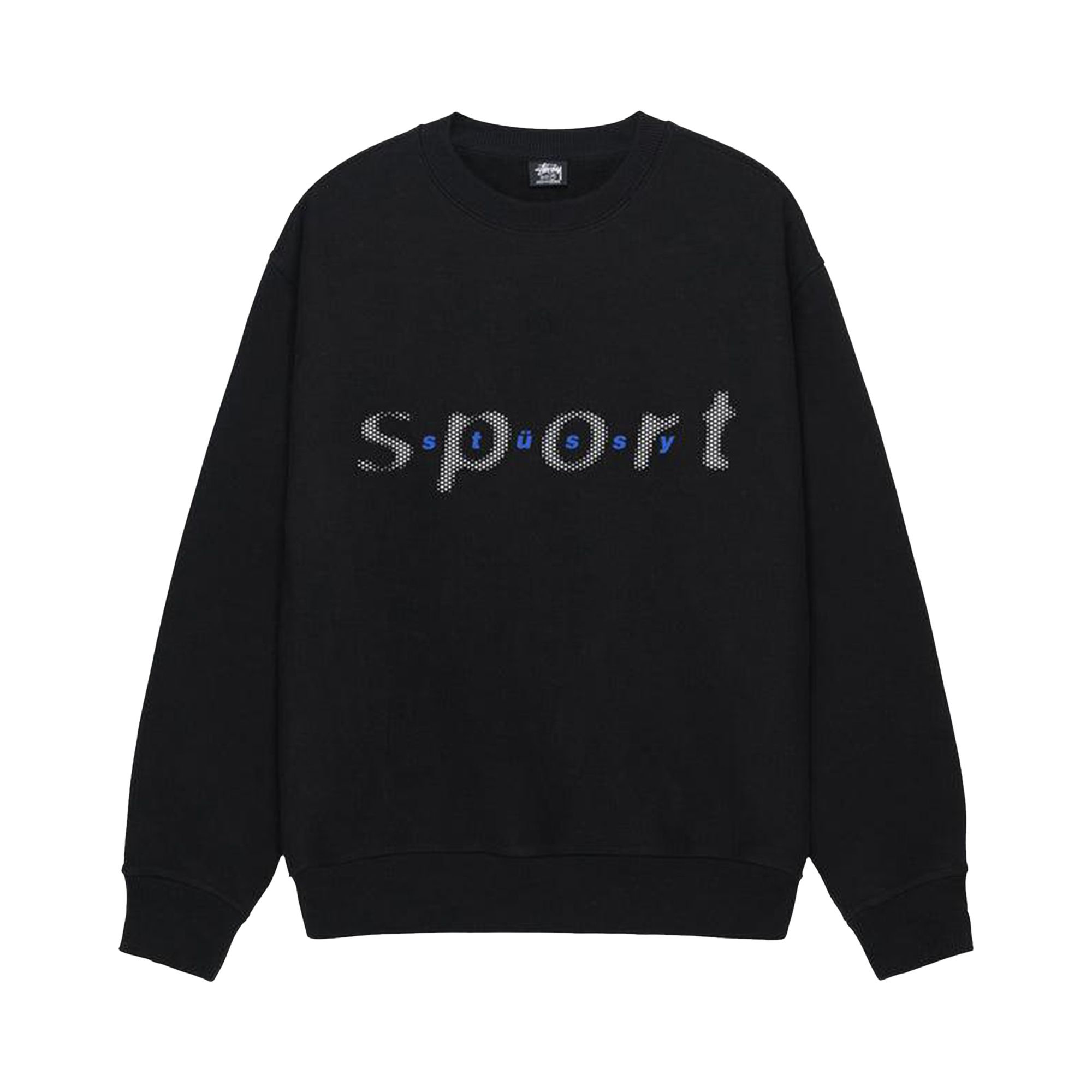 Pre-owned Stussy Dot Sport Crew Sweatshirt 'back'