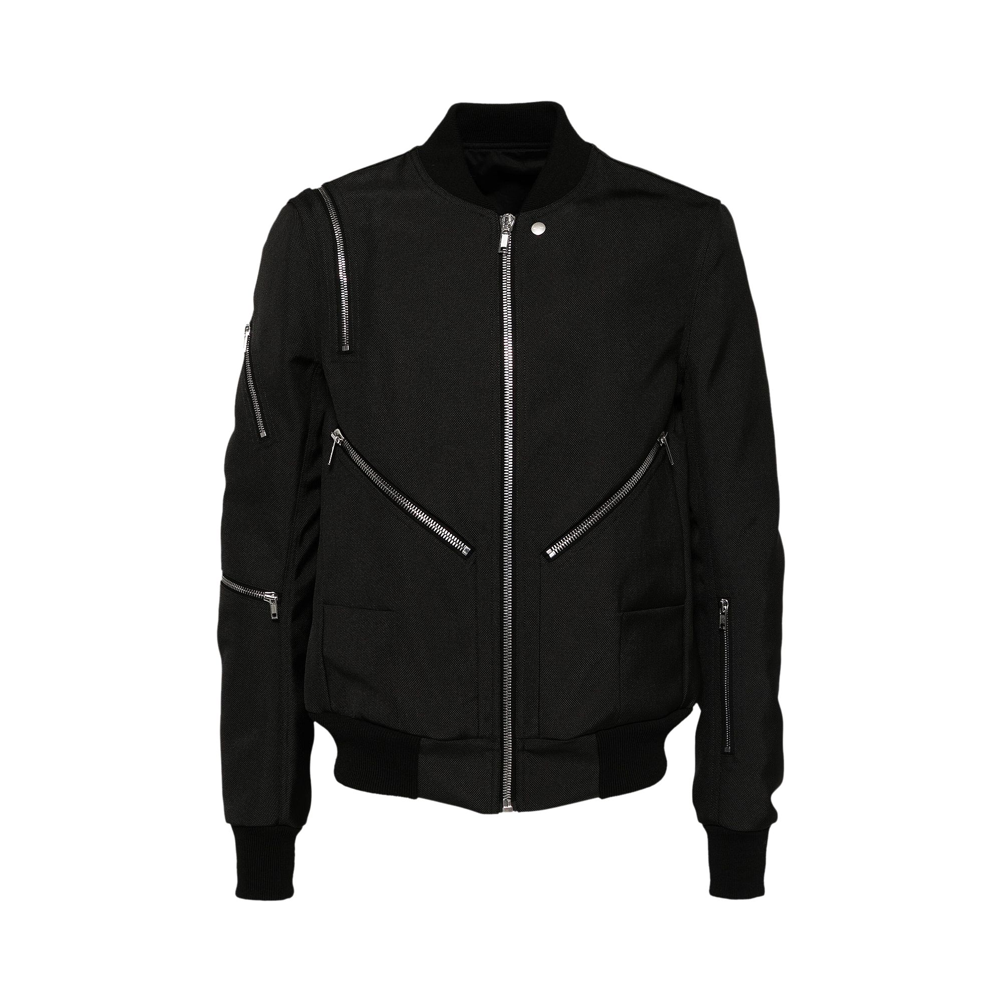 Pre-owned Rick Owens Headon Flight Bomber Jacket 'black' | Men's Size 50
