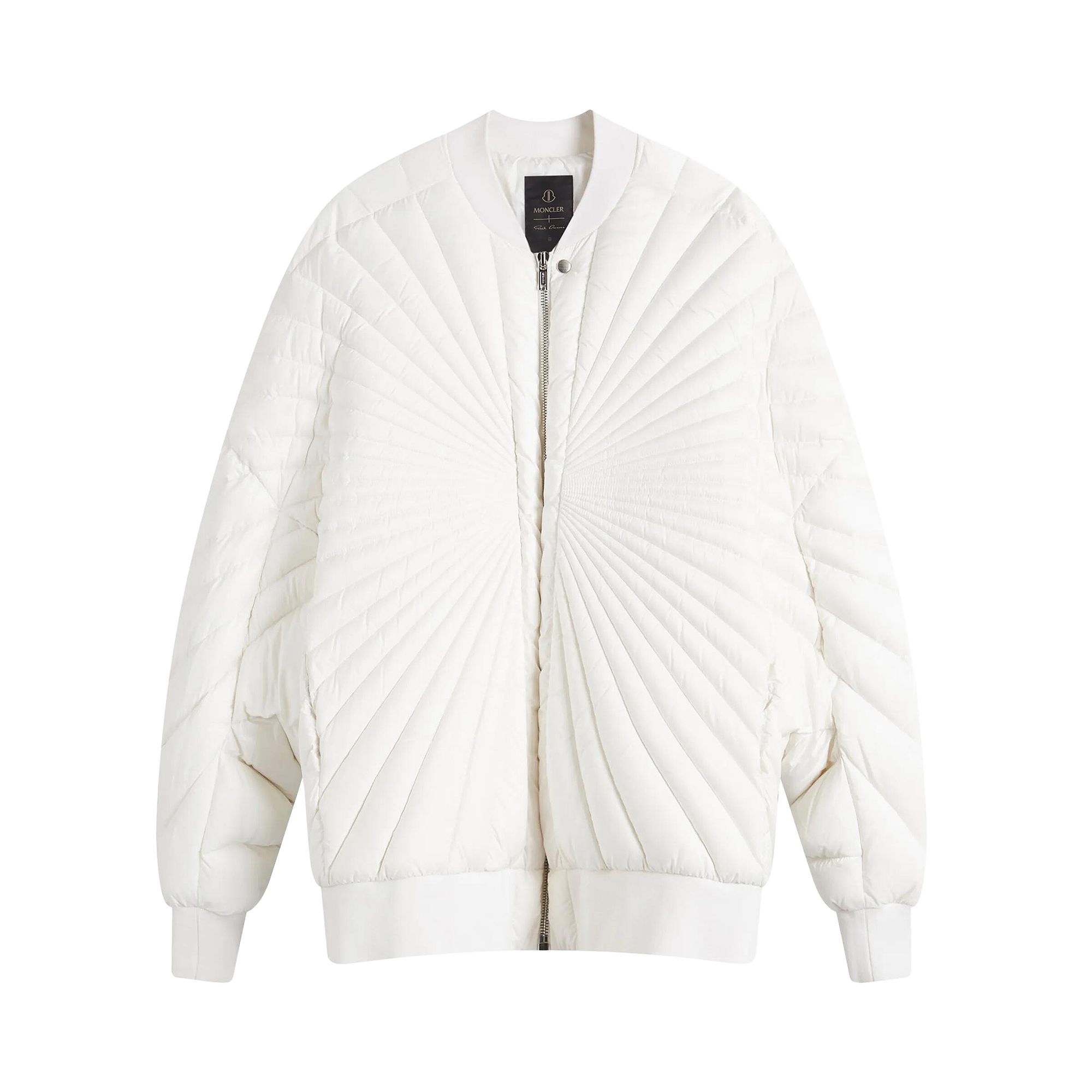 Pre-owned Moncler X Rick Owens Woven Radiance Peter Jacket 'milk' | White | Men's Size 2