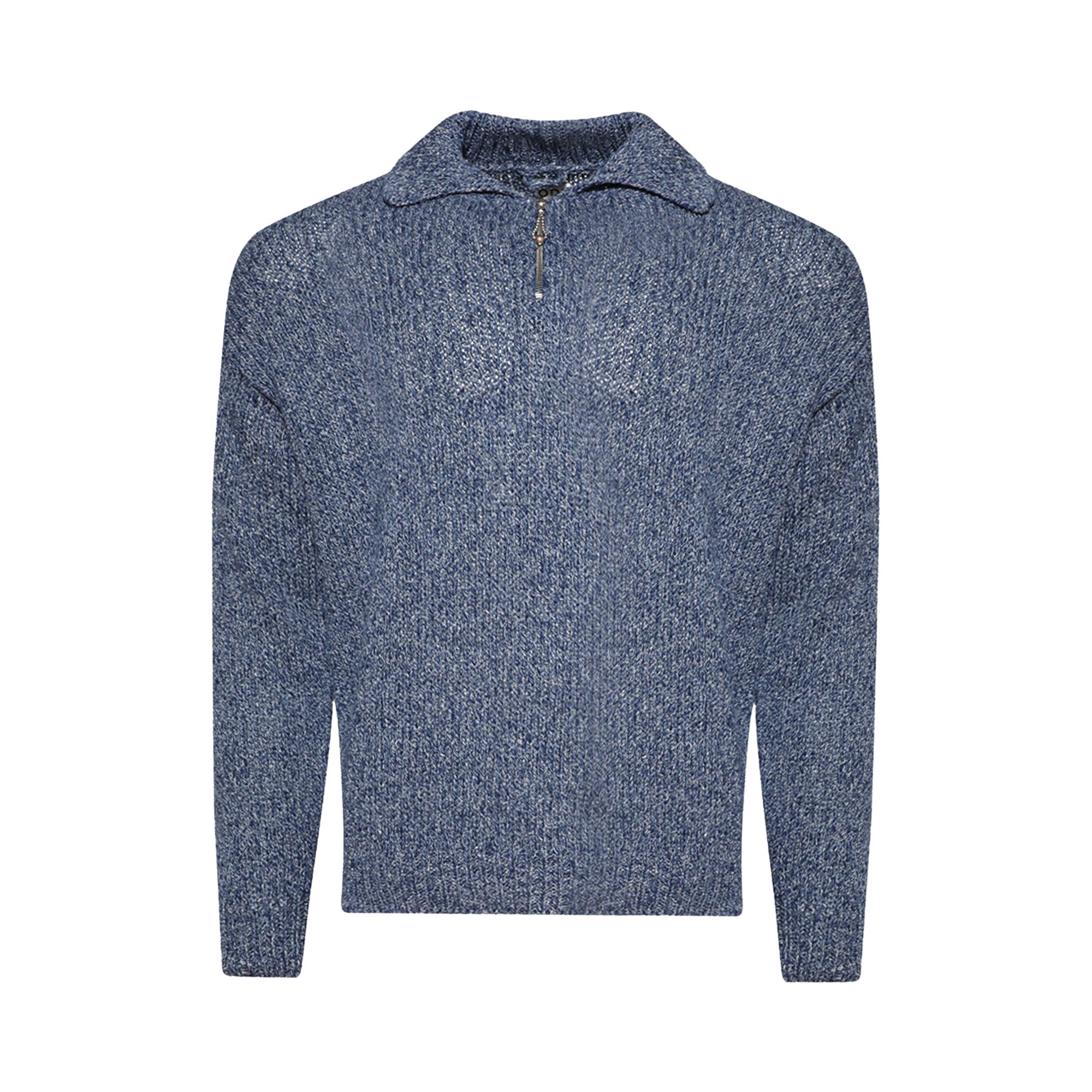 Pre-owned Bode Melange Polo 'blue' | Men's Size Xxl