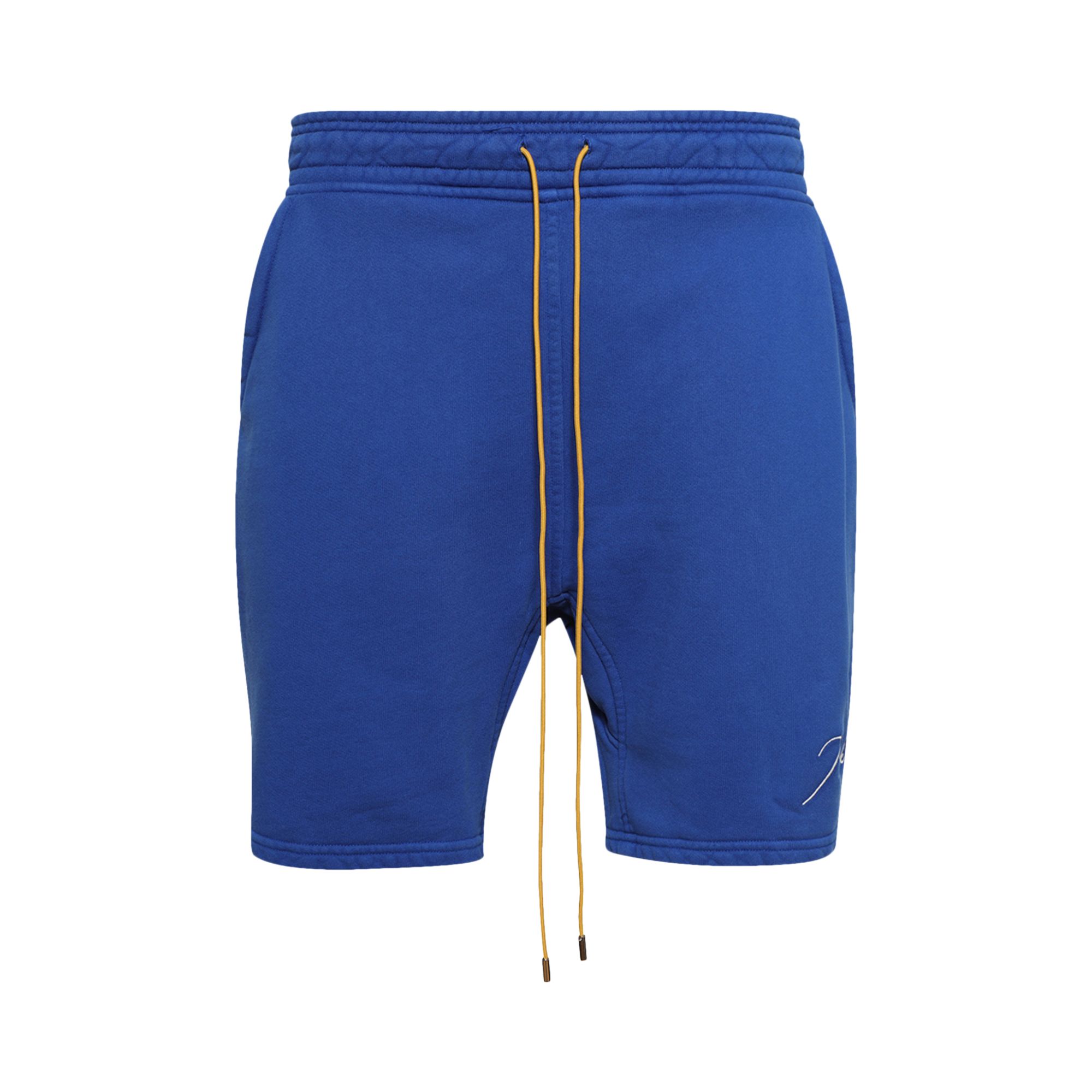 Pre-owned Rhude Sweatshort 'vintage Cobalt Blue' | Men's Size Xs