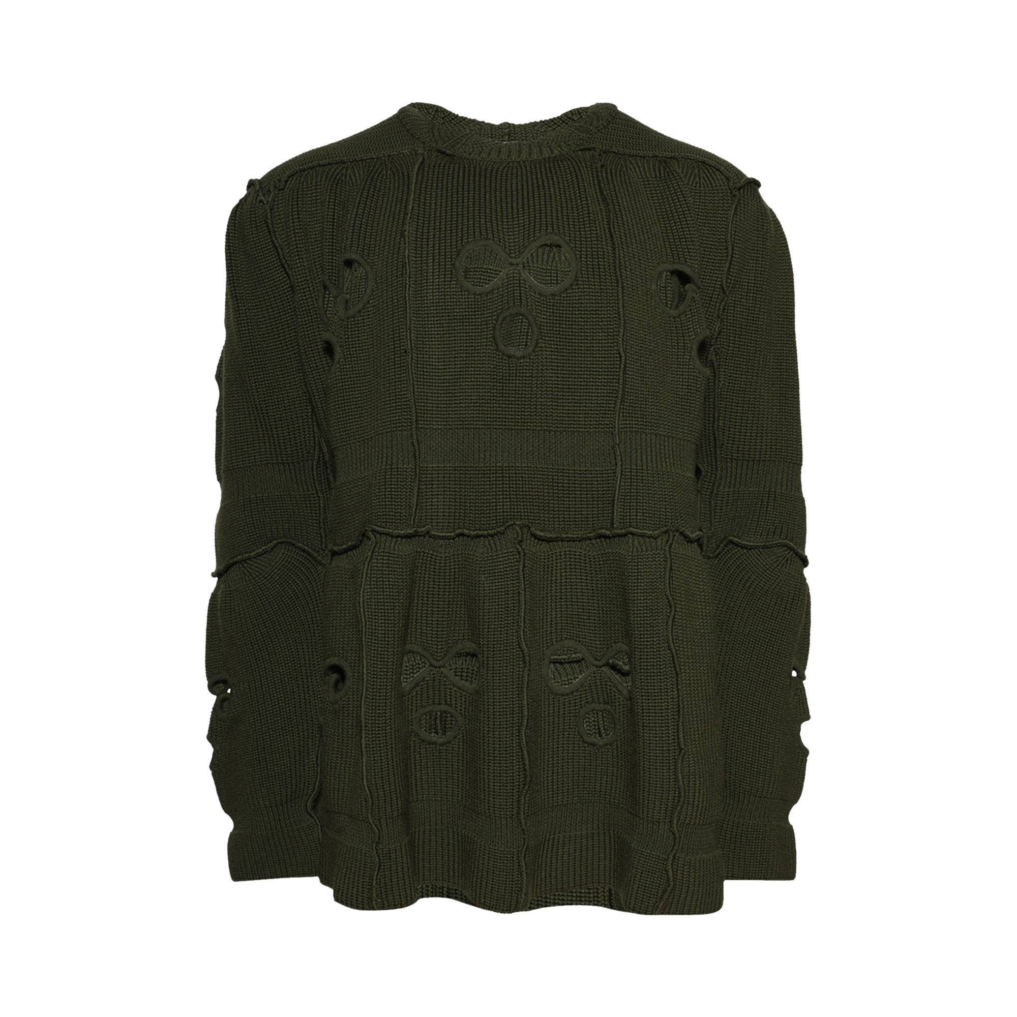 Pre-owned Vetements Balaclava Sweater 'khaki' | Tan | Men's Size M In Brown