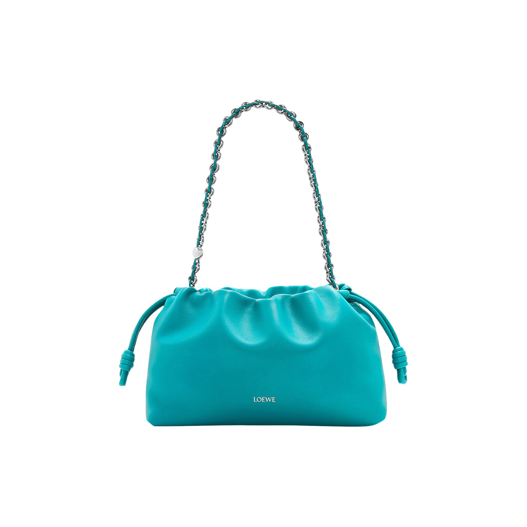 Pre-owned Loewe Flamenco Purse 'deep Turquoise' | Blue | Women's Size Onesize