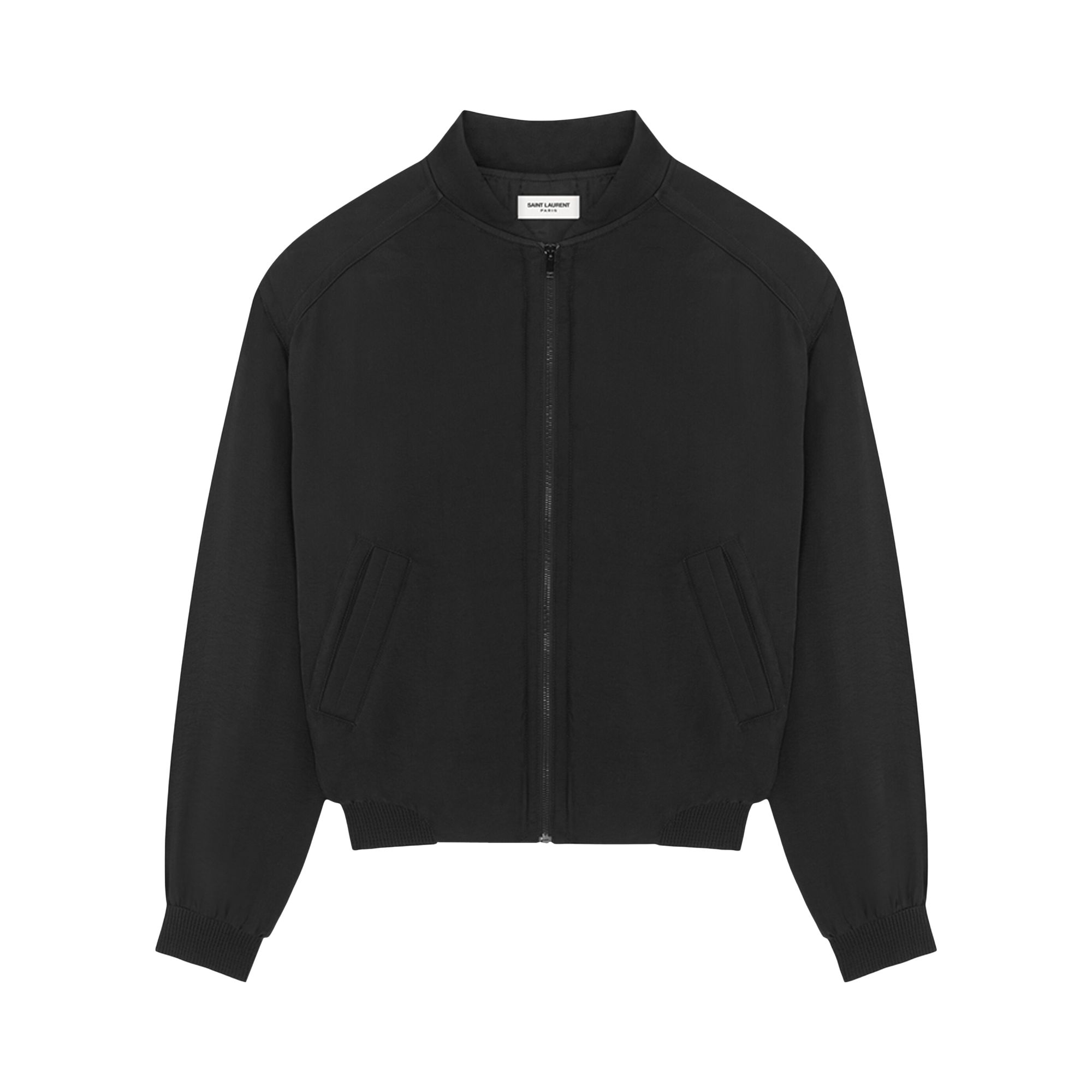 Pre-owned Saint Laurent Teddy Bomber Jacket 'black' | Men's Size 52
