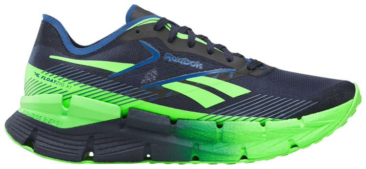 Reebok FloatZig X1 Twilight Blue Solar Lime