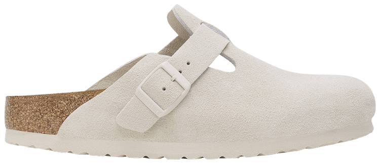 Buy Birkenstock Boston 'Antique White' - 1024731 | GOAT