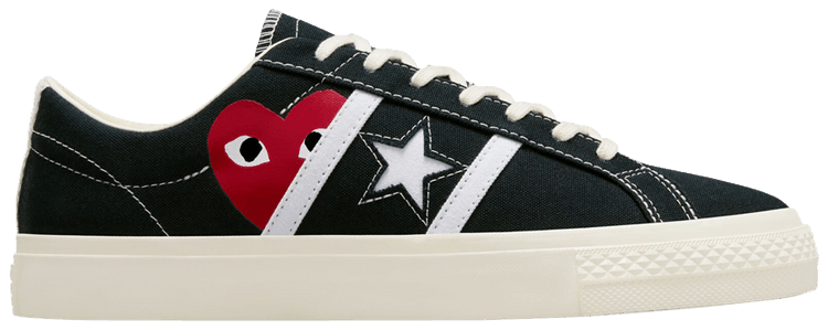 Comme des Garcons PLAY x One Star Academy Pro Black Egret