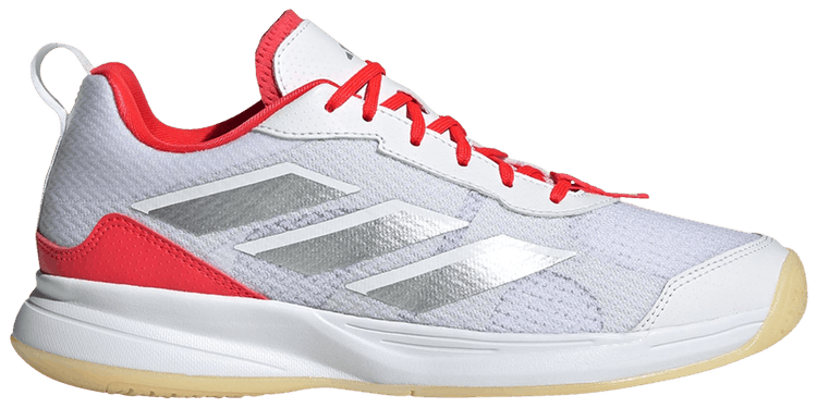Adidas Wmns Avaflash Low White Silver Metallic Red
