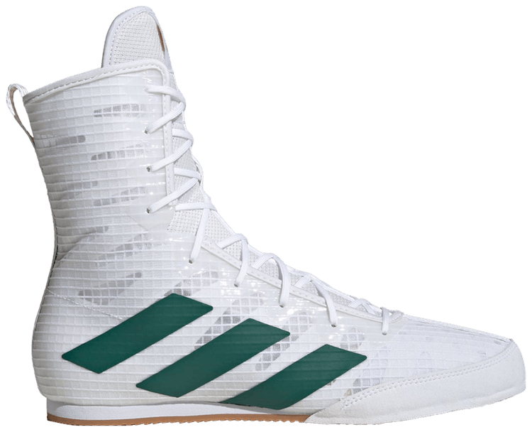 Adidas Box Hog 4 White Collegiate Green