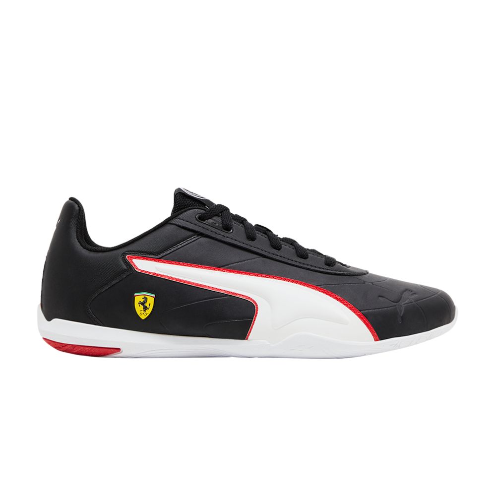 Pre-owned Puma Scuderia Ferrari X Tune Cat 'black White'