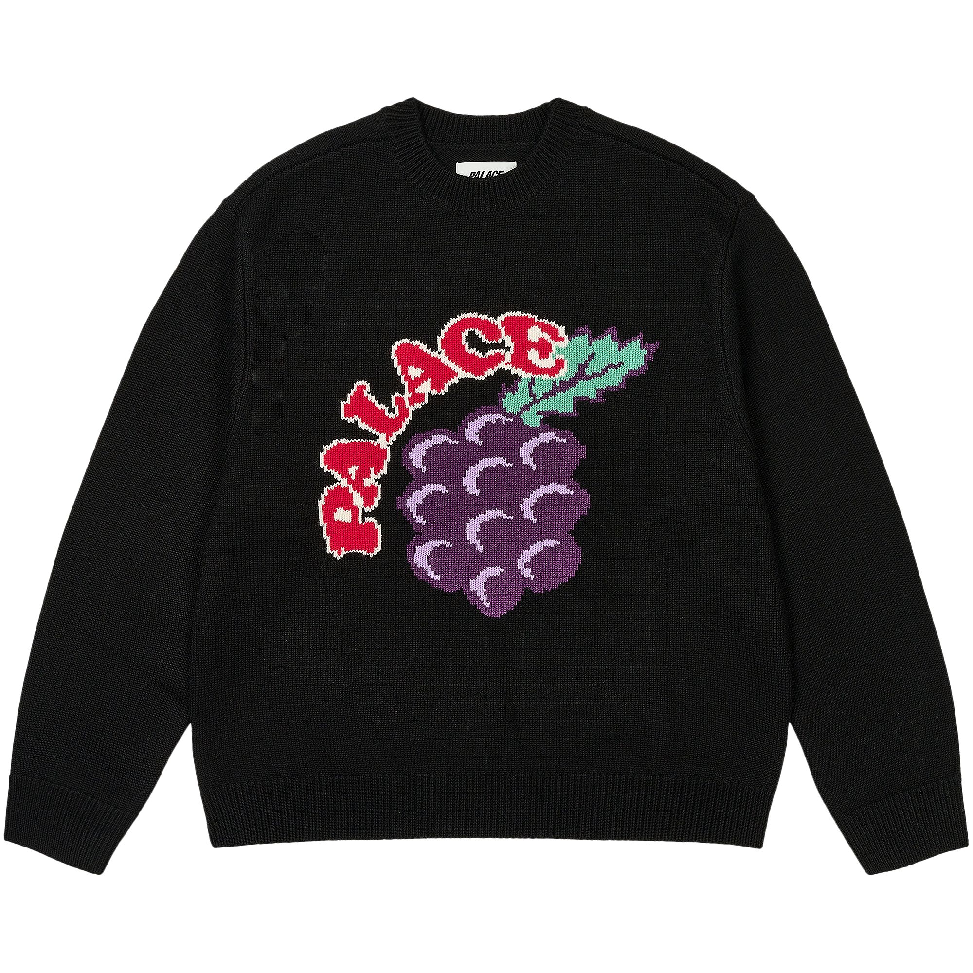 Pre-owned Palace Grape Knit 'black' | Men's Size S