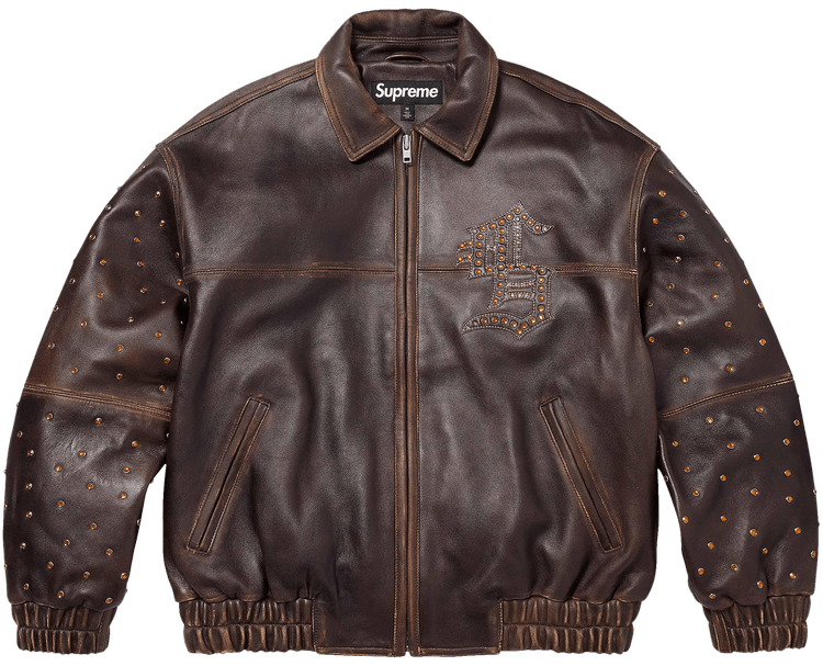 Buy Supreme leather jackets : New & Pre-Owned | GOAT
