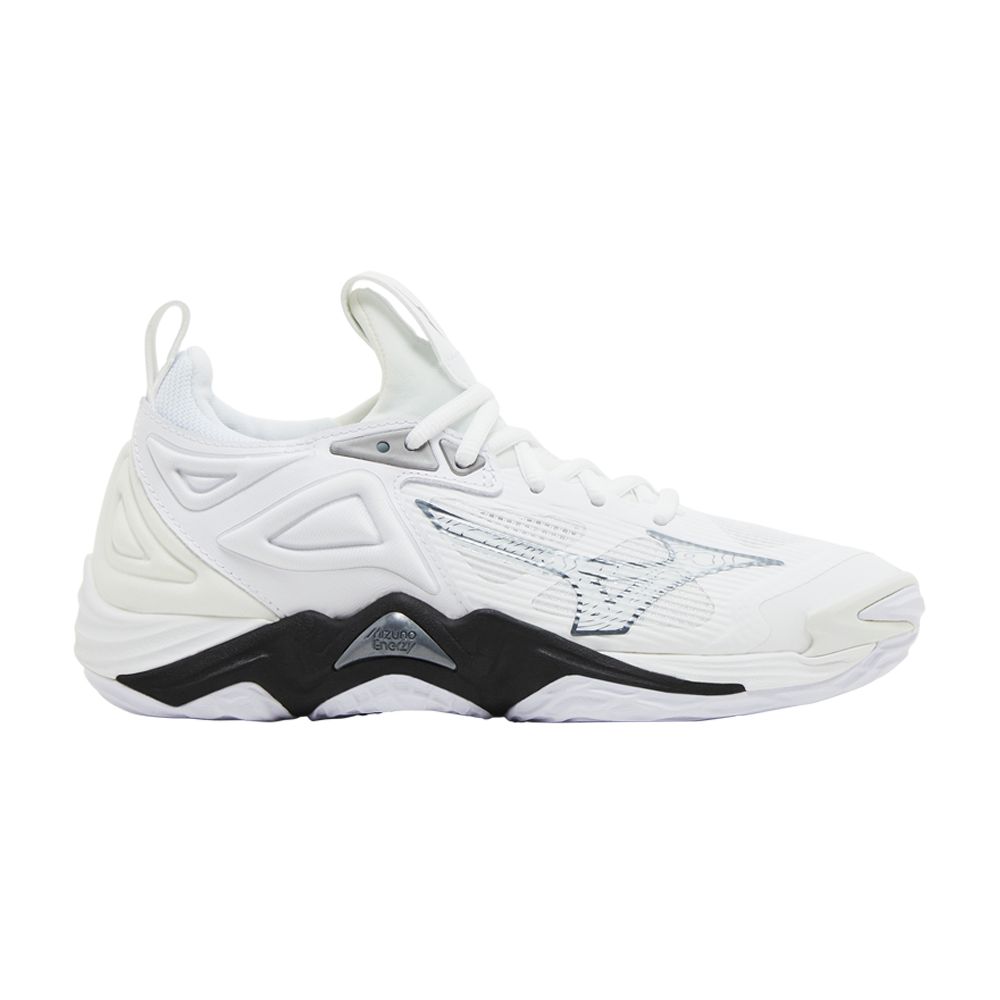 Pre-owned Mizuno Wmns Wave Momentum 3 'white Black'