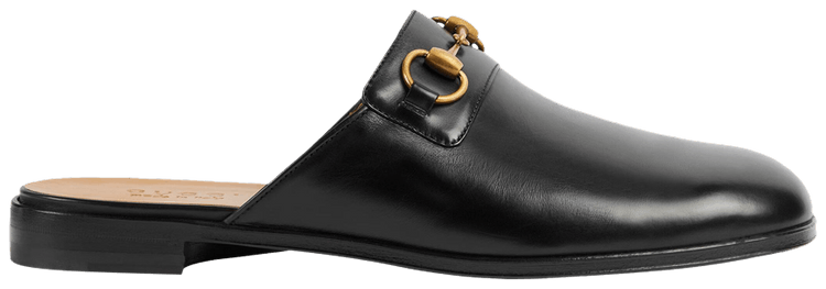 Gucci leather horsebit slipper discount