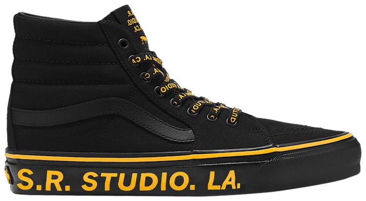 VANS★x SR STUDIO. LA. CA. コラボ OTW Sk8-Hi 38 ビブラム Buy S.R. STUDIO. LA. CA. x Sk8-Hi Reissue 38 Vibram 'Black