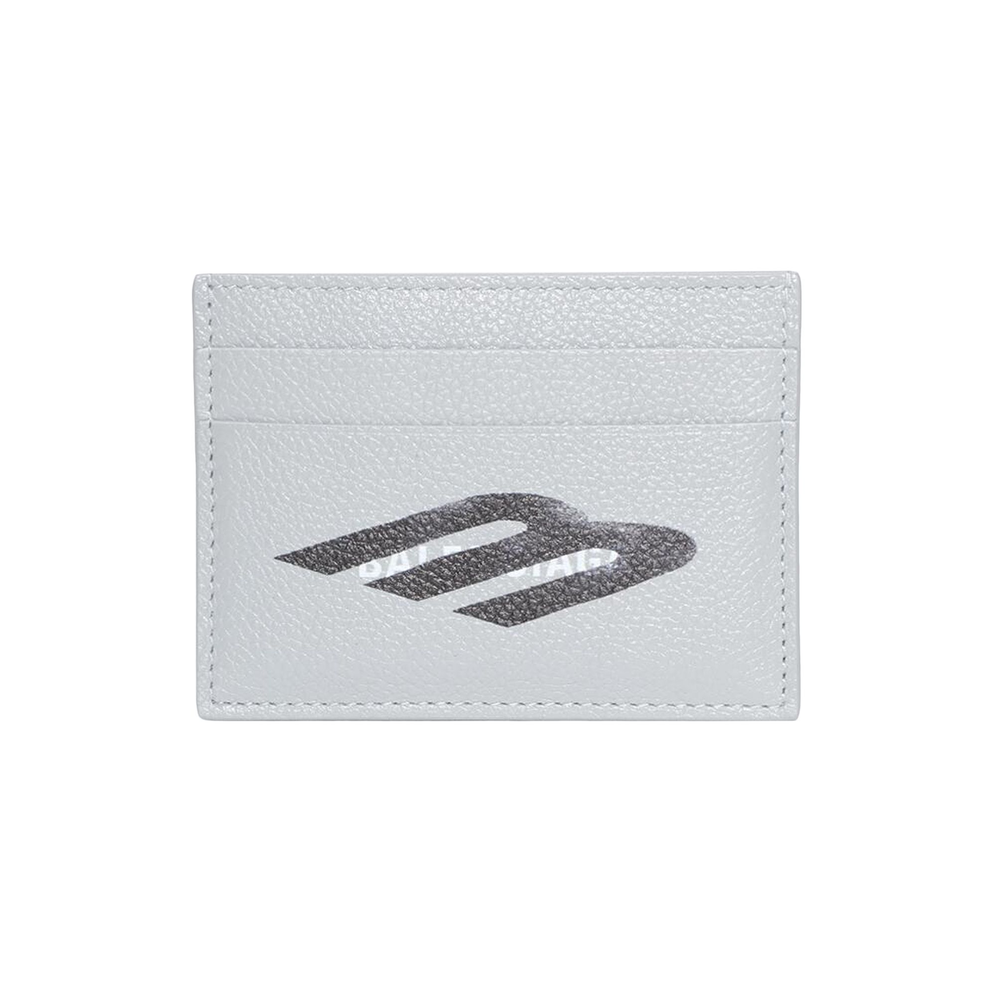 Pre-owned Balenciaga Cash Card Holder 'heather Grey/light Black/white' | Men's Size Onesize