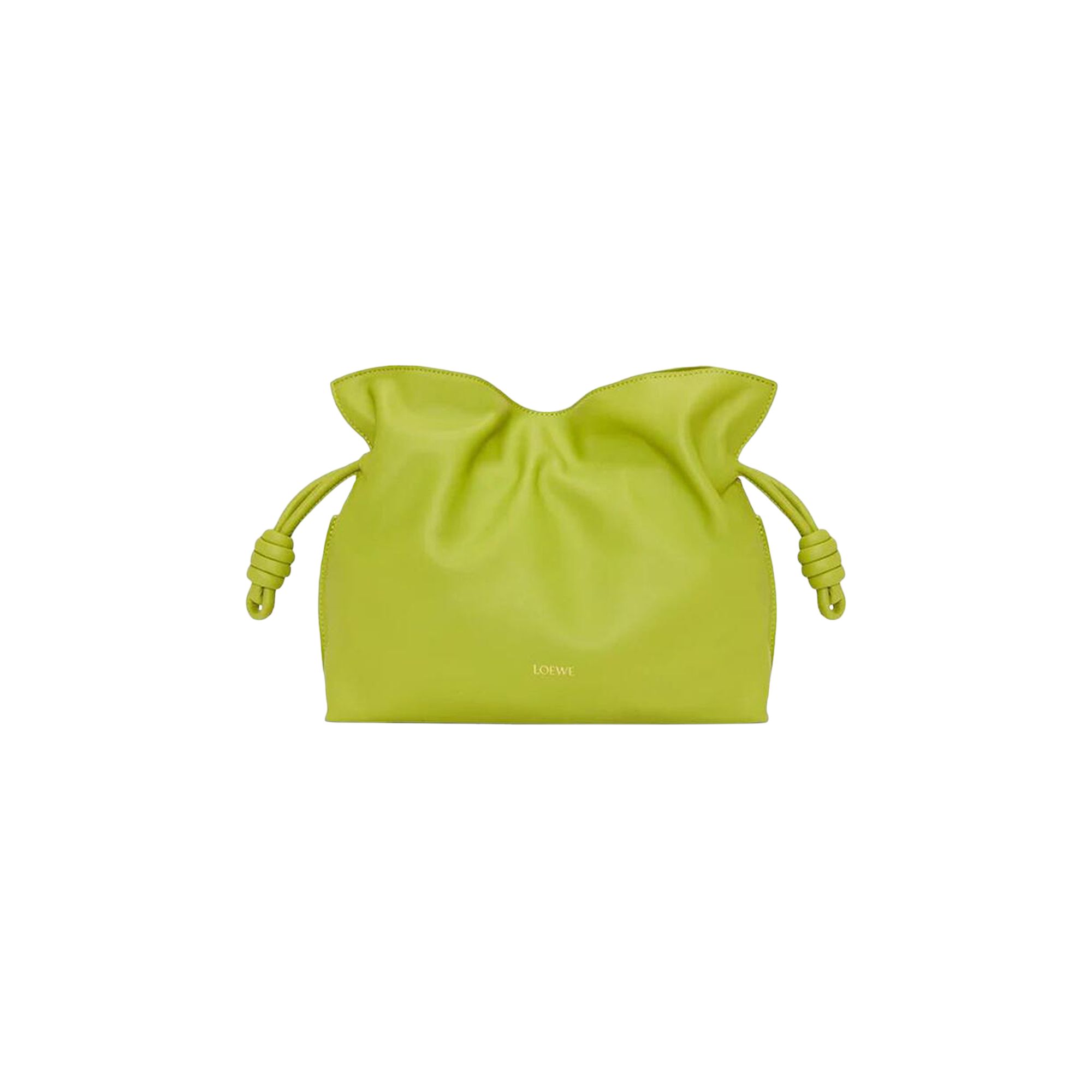 Pre-owned Loewe Flamenco Clutch Bag 'meadow Green'