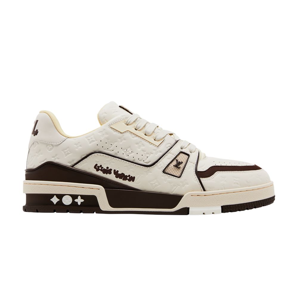 LOUIS VUITTON TYLER, THE CREATOR X LOUIS VUITTON TRAINER 'WHITE MOCHA'