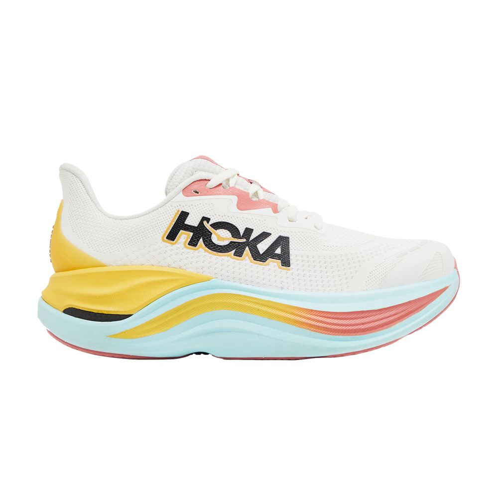 Pre-owned Hoka Wmns Skyward X 'blanc De Blanc Swim Day' In White