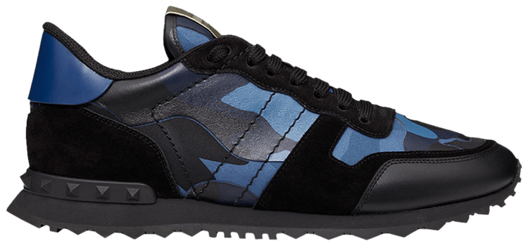 Valentino Rockrunner Bluette Black Camo
