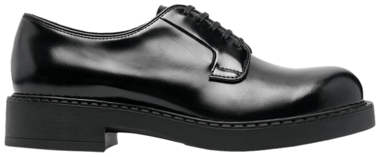 Buy Prada Lace Up Derby 'Black' - 2EE381 055 F0002 | GOAT CA
