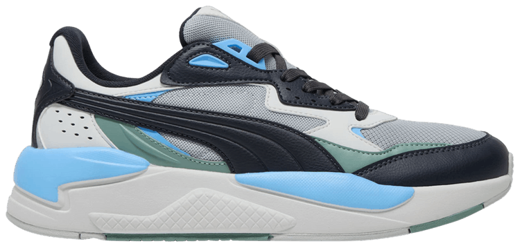 Puma X Ray Speed Cool Light Grey Navy Green