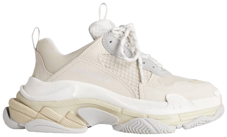 Balenciaga Triple S Sneaker Egg Shell White