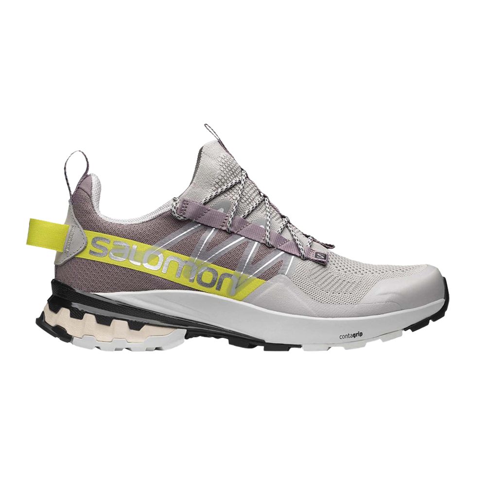 Salomon XA Cover 'Ash Grey Lime Green' | Men's Size 8 - L41658500